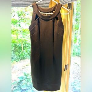 Gretchen Scott Jersey Isosceles Dress, Black, Size XS